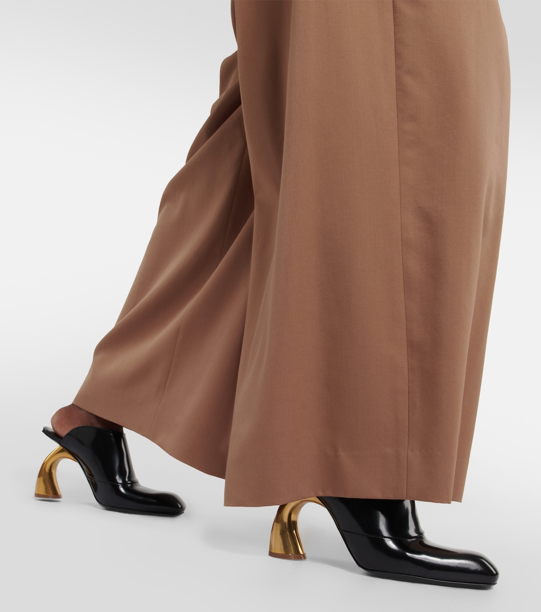 Leather mules | Dries Van Noten