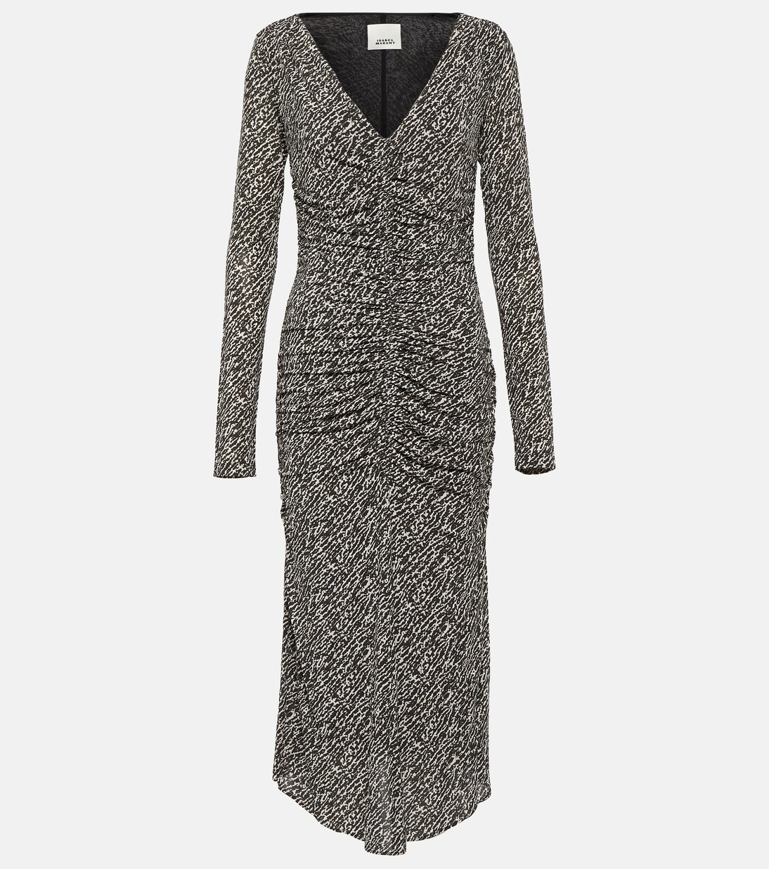 Laly printed jersey midi dress | Isabel Marant