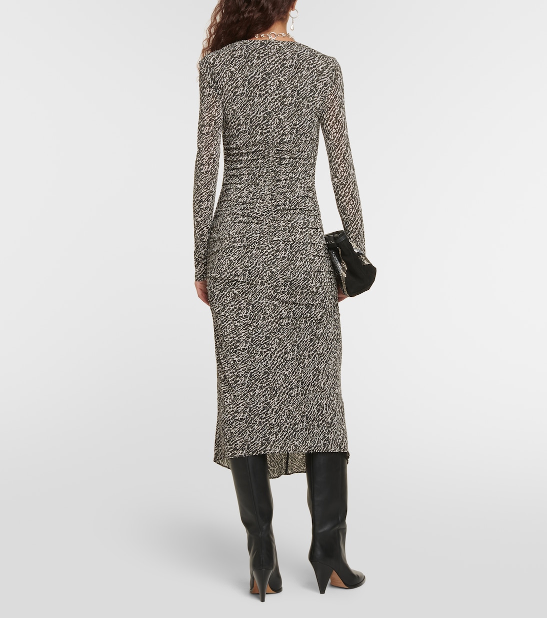 Laly printed jersey midi dress | Isabel Marant