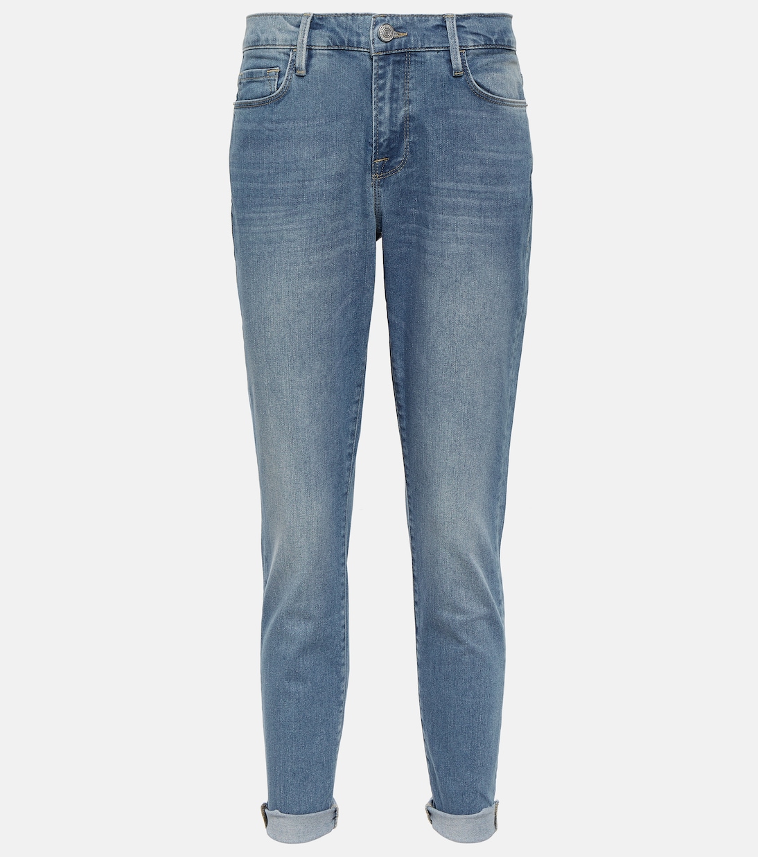Le Garcon mid-rise cropped jeans | Frame