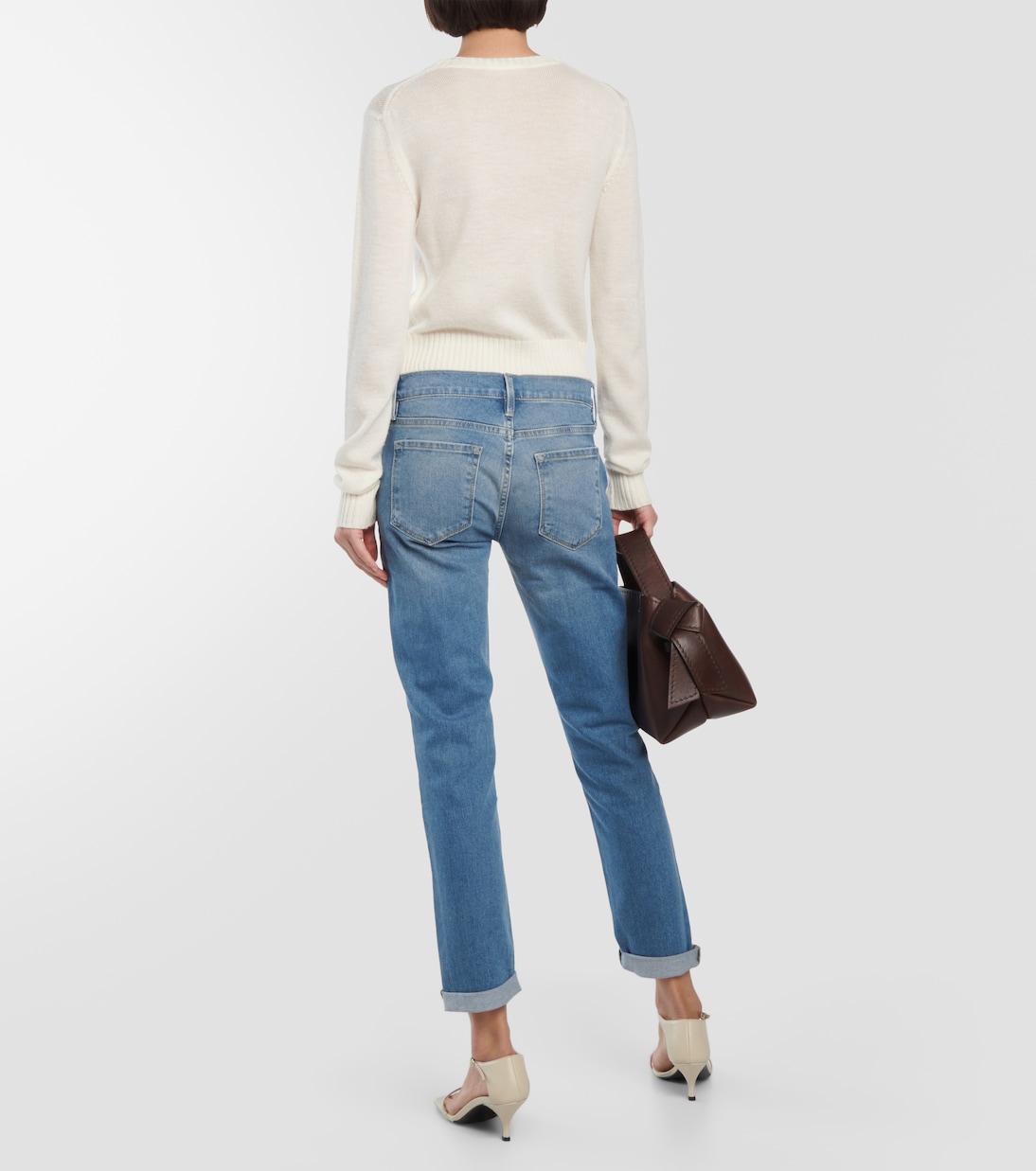 Le Garcon mid-rise cropped jeans | Frame