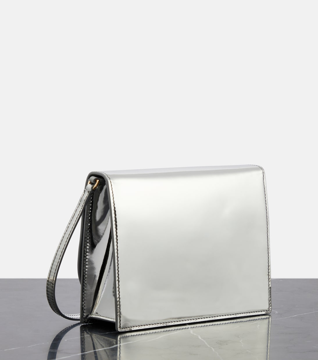 Borsa a tracolla DG in pelle metallizzata | Dolce&Gabbana