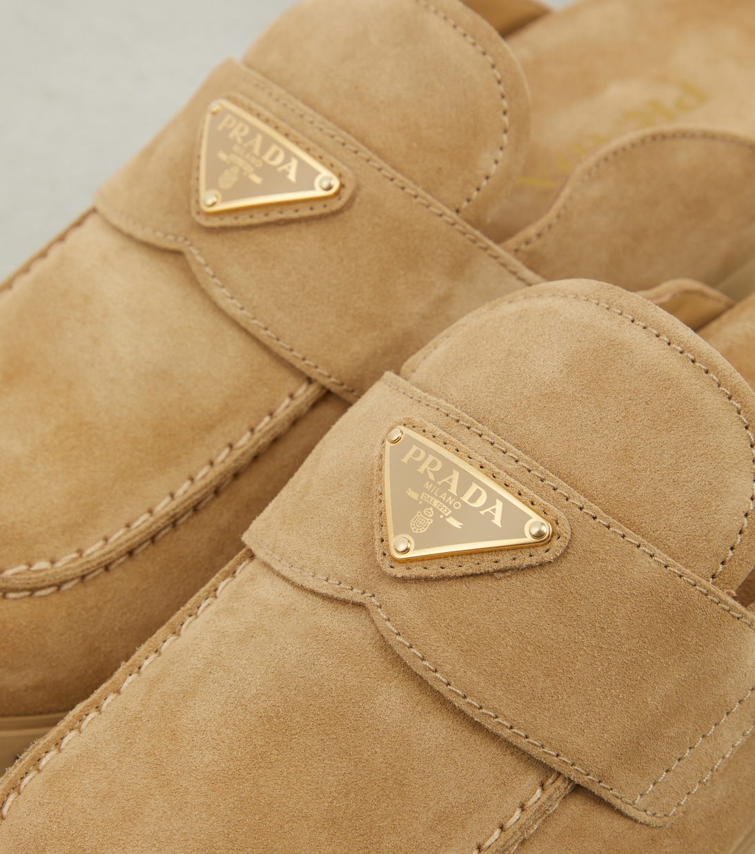 Slipper in suede | Prada