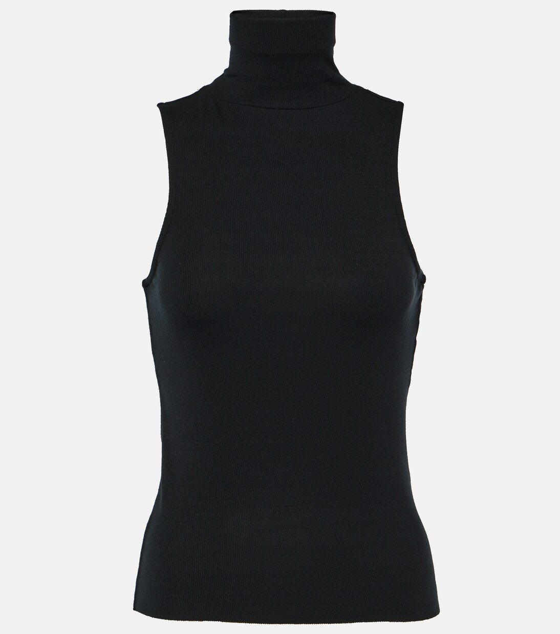 Ribbed-knit turtleneck top | Frame
