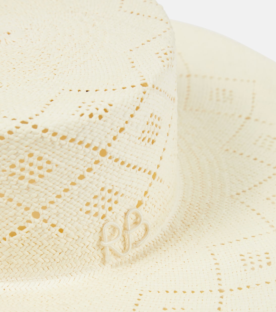 Cappello in paglia con logo | Ruslan Baginskiy