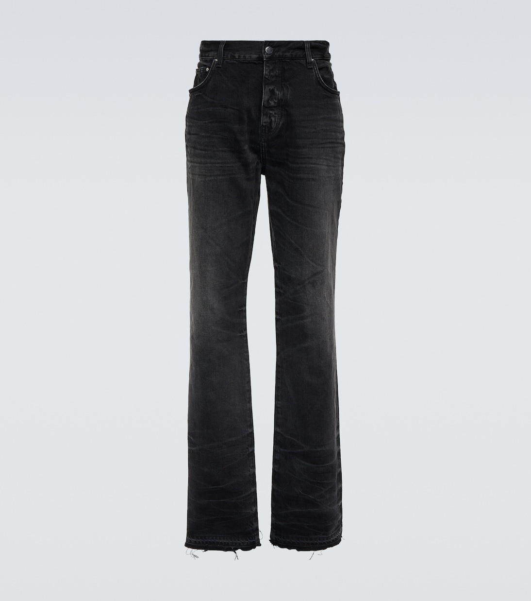 Jeans rectos con efecto desgastado | Amiri