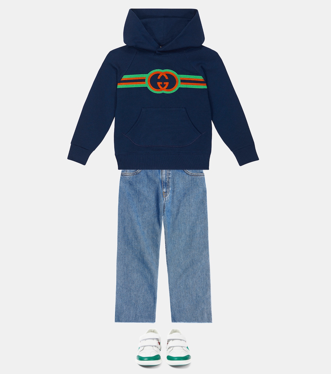 Jean ample à taille haute | Gucci Kids