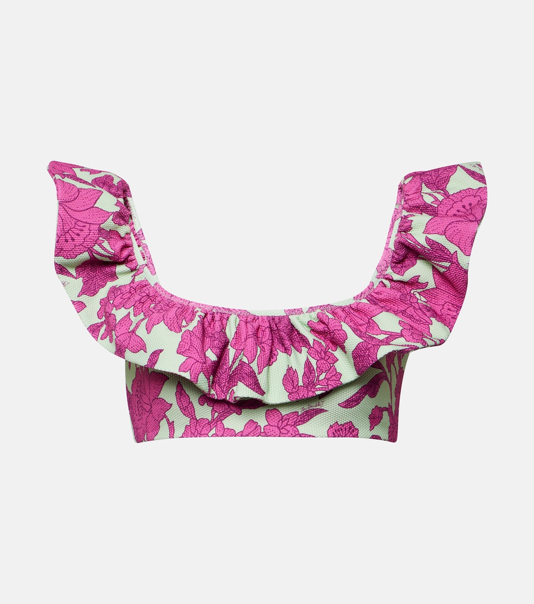 Top bikini con stampa floreale | La DoubleJ