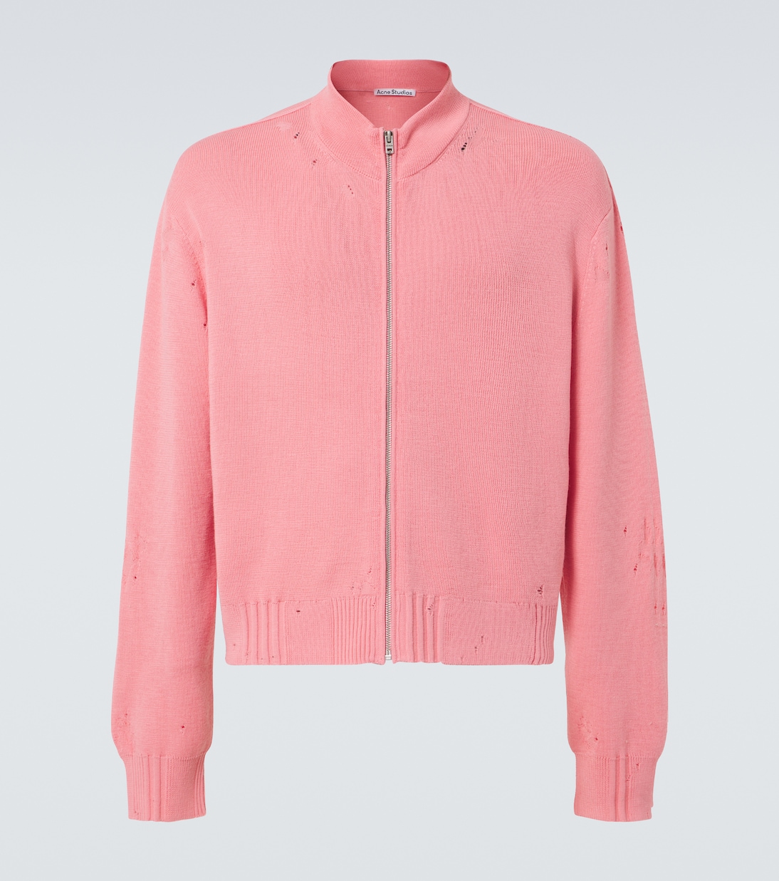 Cárdigan de mezcla de lana desgastado | Acne Studios
