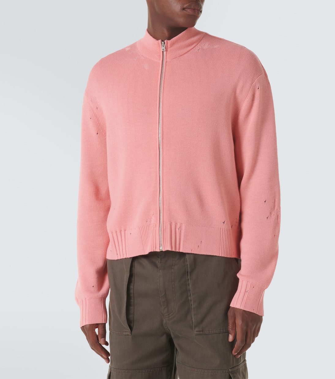 Cárdigan de mezcla de lana desgastado | Acne Studios
