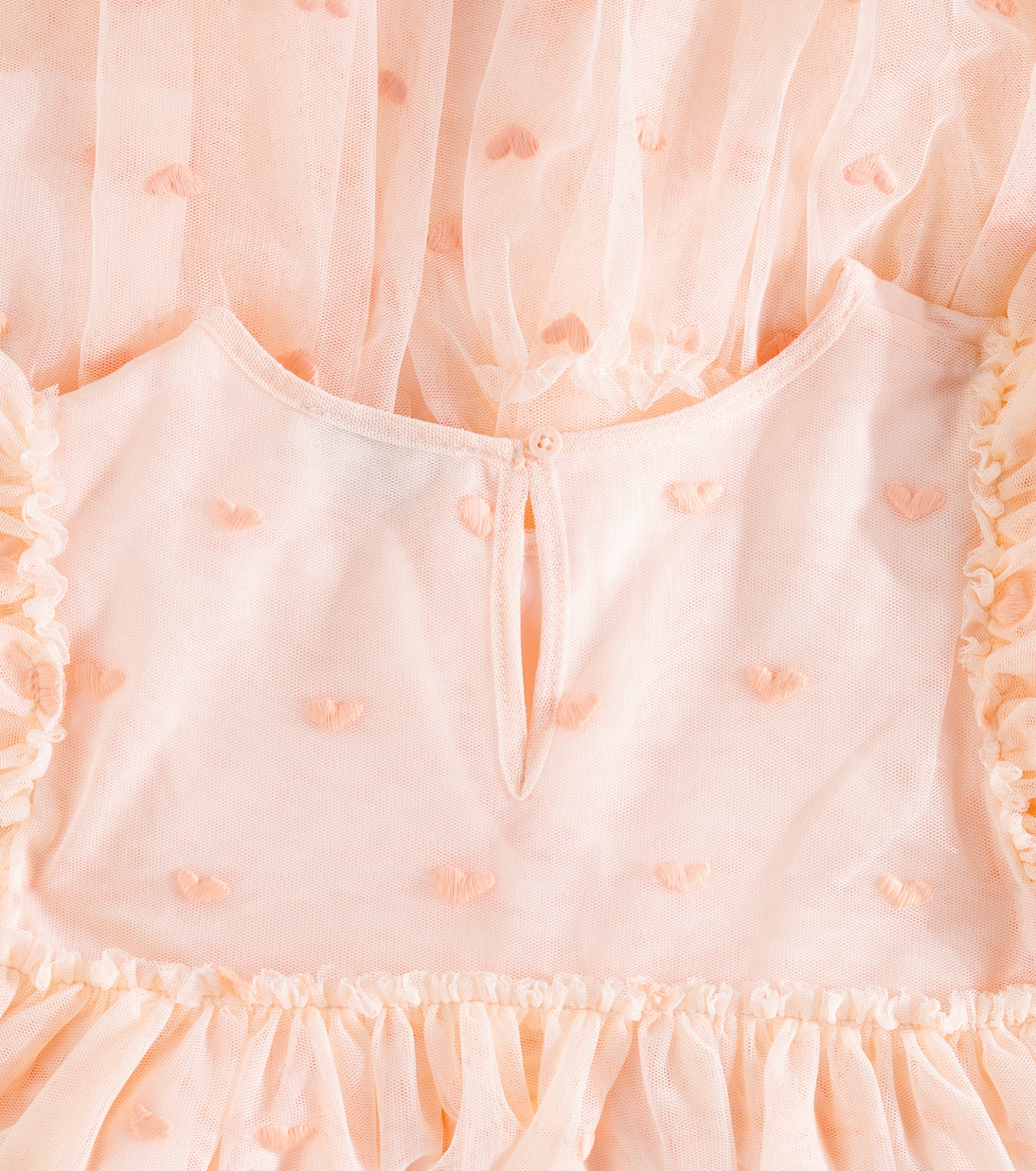 Abito in tulle con ricamo | Stella McCartney Kids
