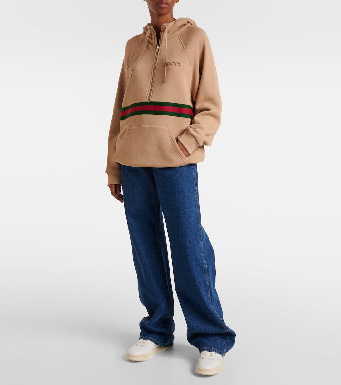 Vestido de algodón con GG | Gucci