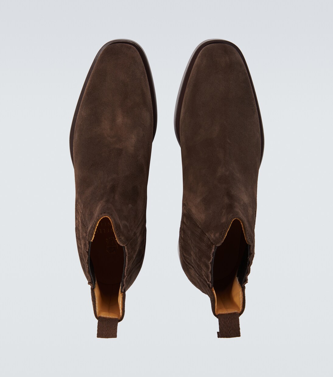 Bottines Chelsea en daim | Brunello Cucinelli