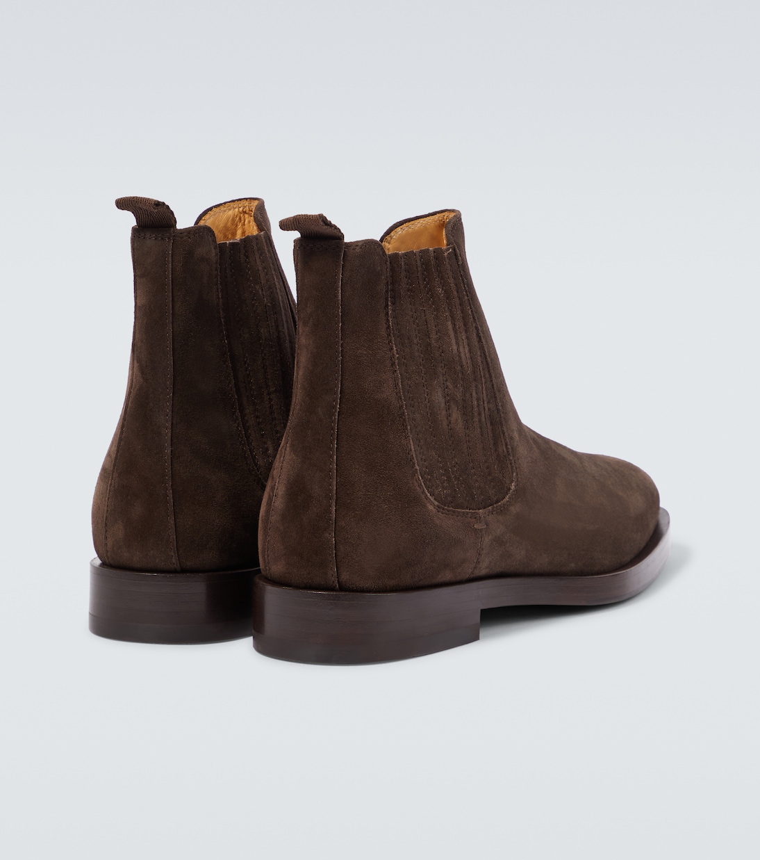 Bottines Chelsea en daim | Brunello Cucinelli