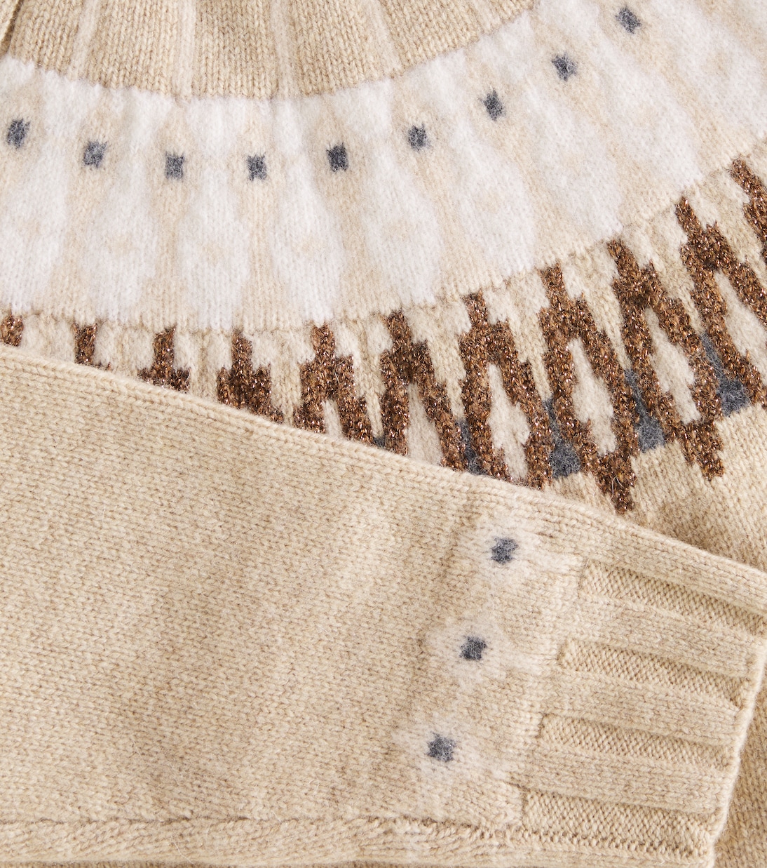 Pullover in jacquard di lana | Tartine et Chocolat