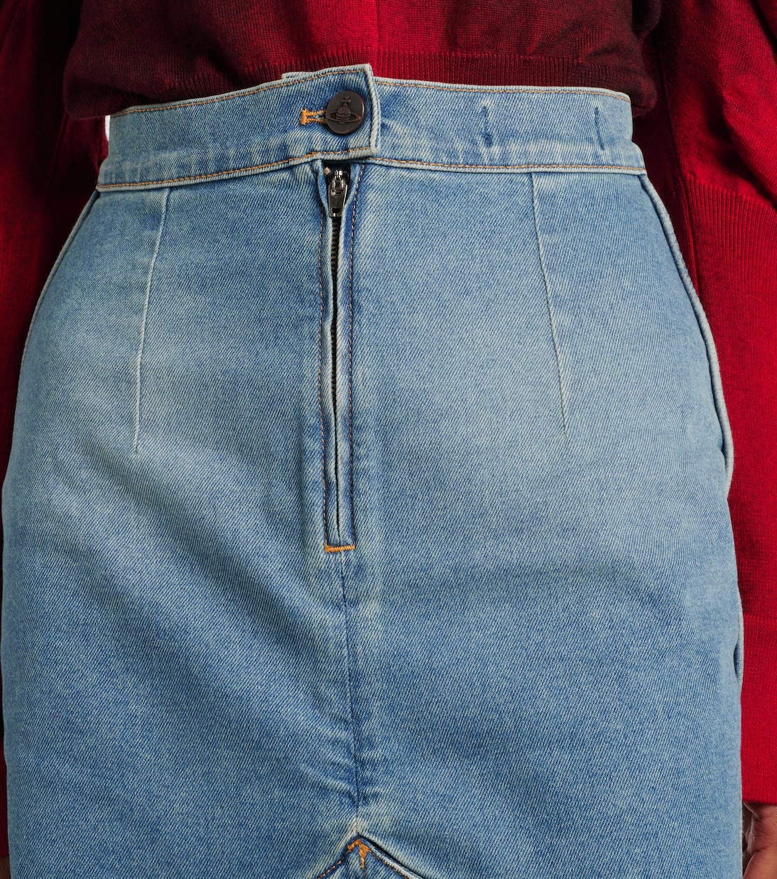 Gonna a tubino di jeans Orb | Vivienne Westwood