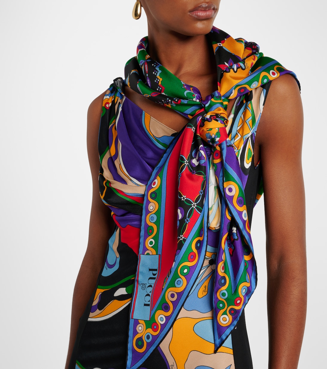 Sciarpa Festa in twill di seta | Pucci
