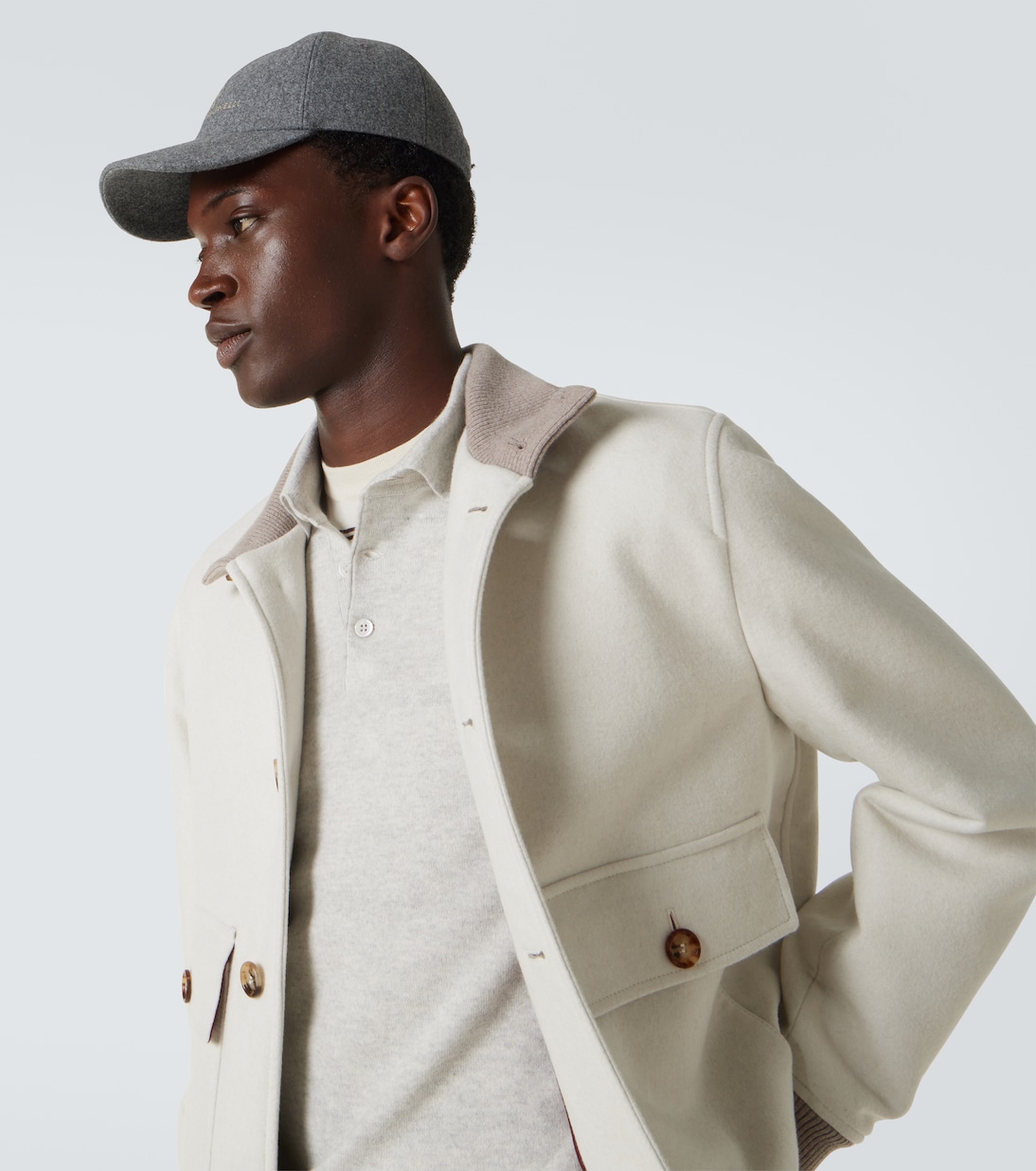 Baseballcap aus Schurwolle | Brunello Cucinelli