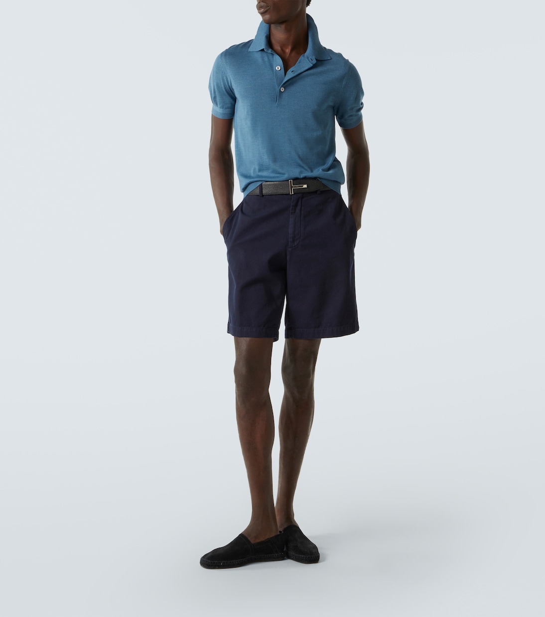 Cashmere and silk polo shirt | Tom Ford