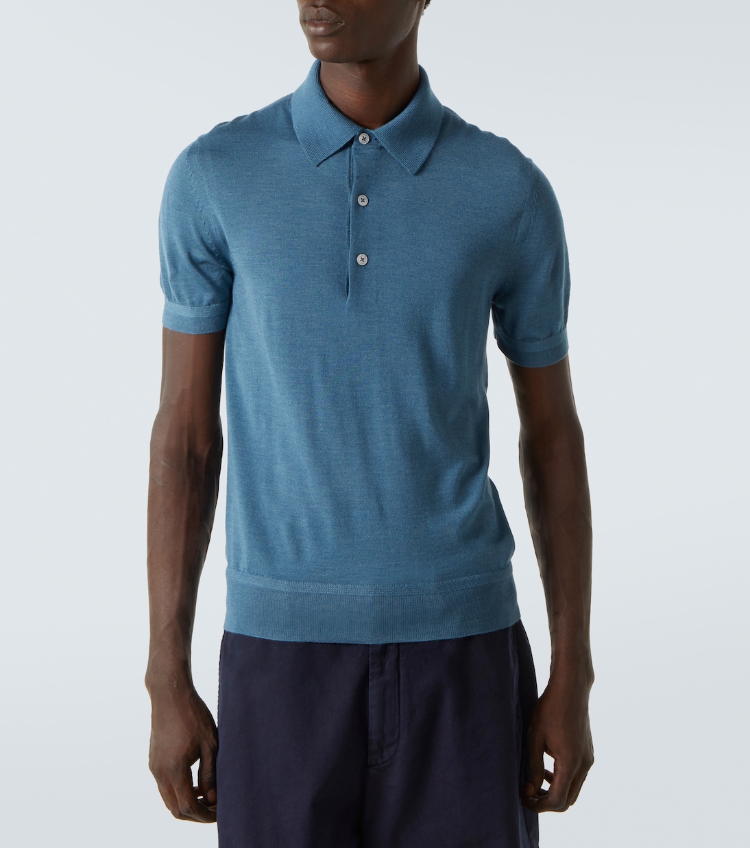 Cashmere and silk polo shirt | Tom Ford
