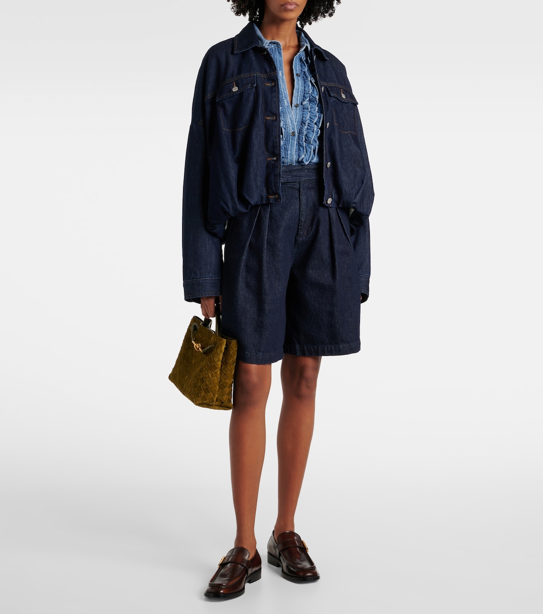 Camisa de denim con volantes | Citizens of Humanity