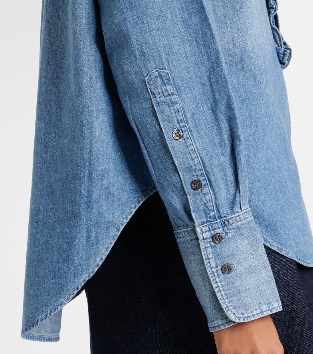 Camisa de denim con volantes | Citizens of Humanity