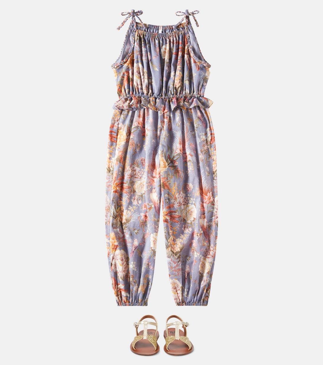 Jumpsuit Tallow aus Baumwolle | Zimmermann Kids