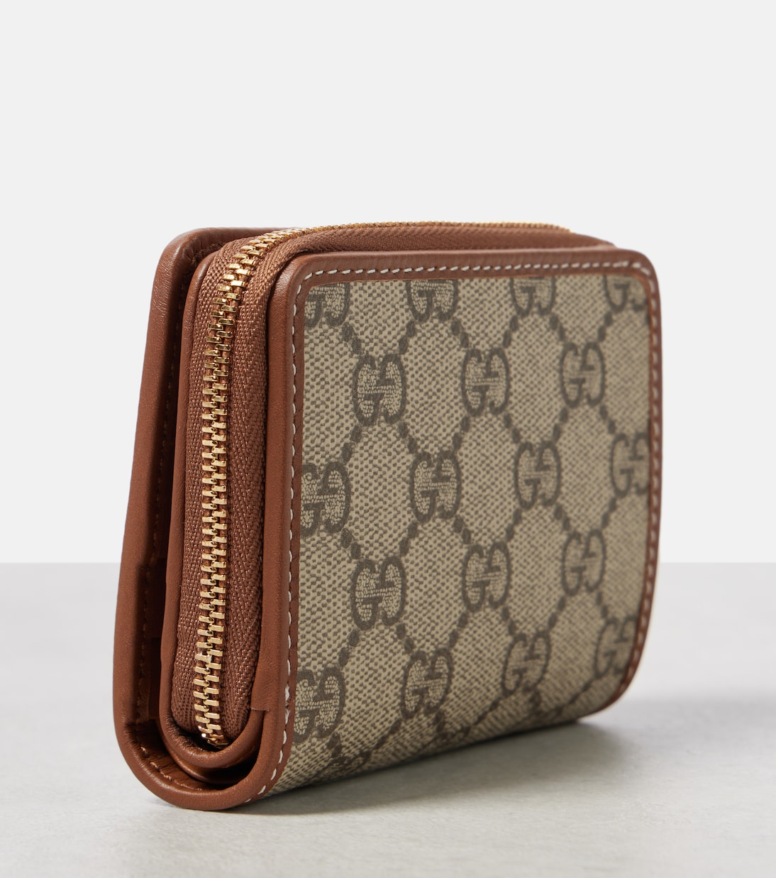 Portafoglio Mini in Tela GG con Finiture in Pelle GUCCI per Giovani Stilisti