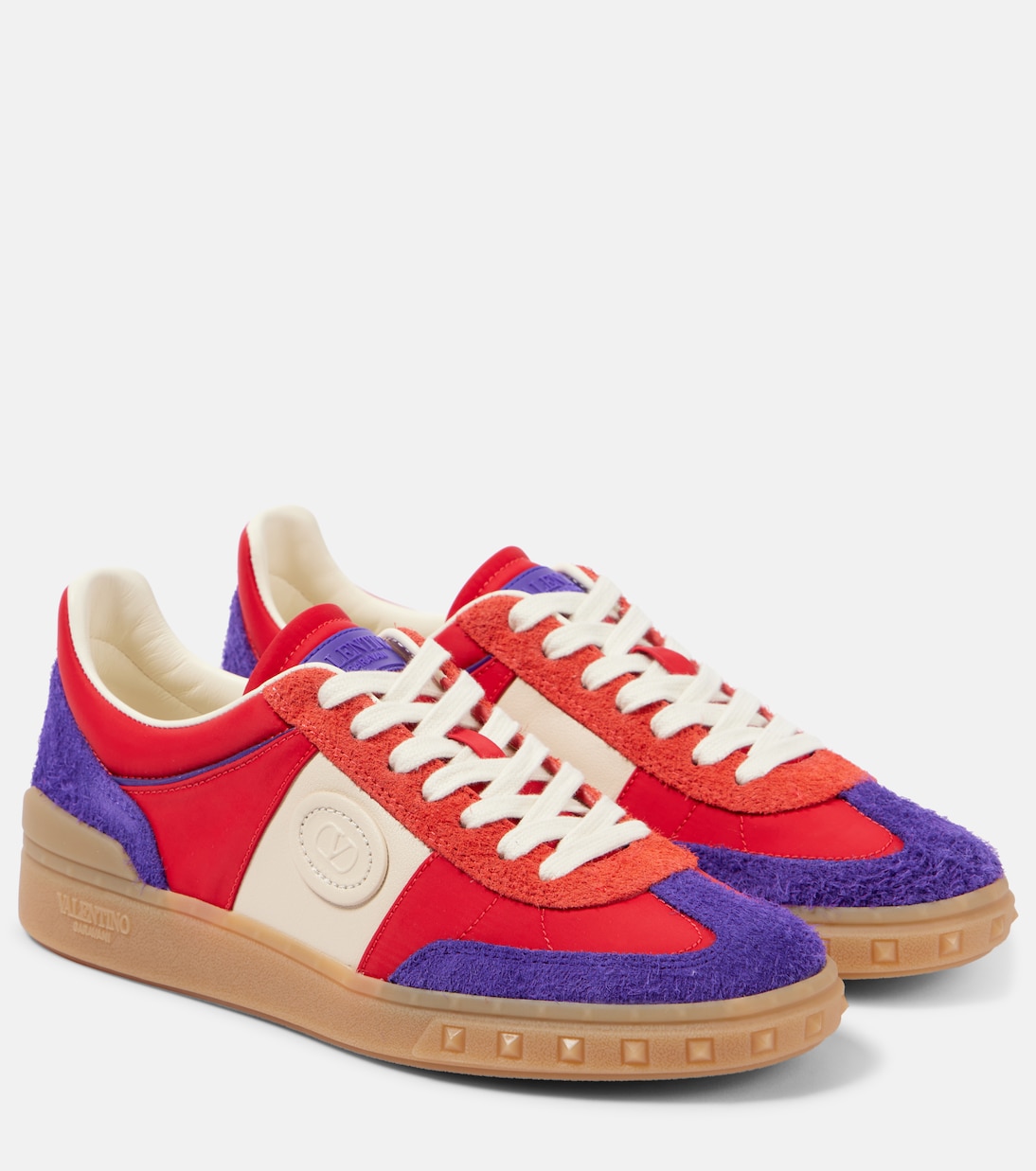 Upvillage VLogo suede sneakers | Valentino Garavani
