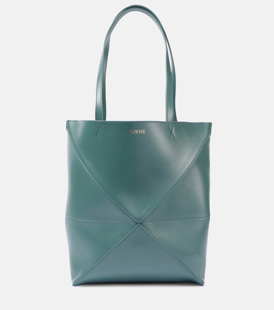 Borsa Puzzle Fold Medium in pelle | Loewe