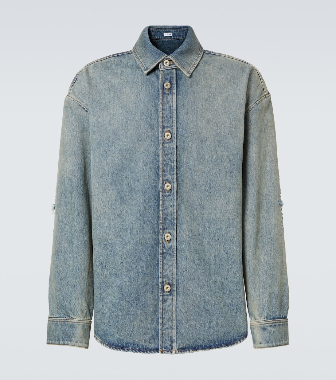 Hemdjacke Anagram aus Denim | Loewe