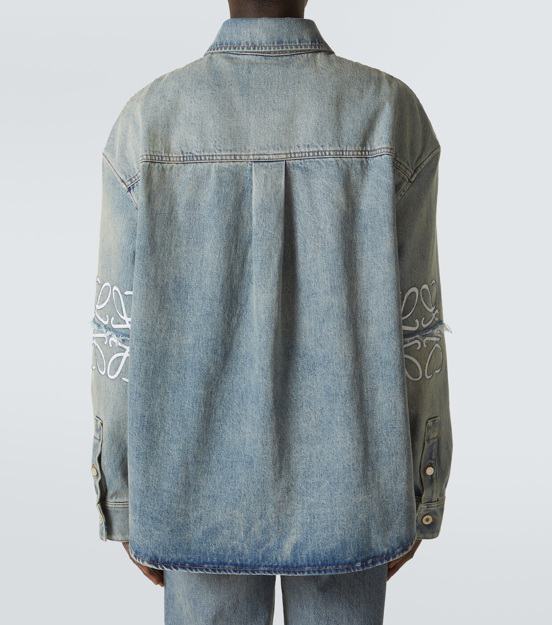 Hemdjacke Anagram aus Denim | Loewe