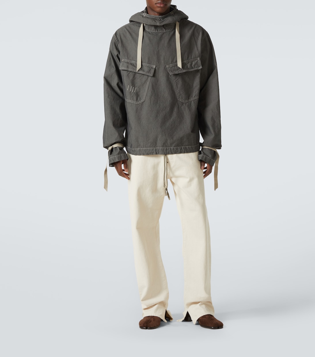 Felpa in cotone con cappuccio | Maison Margiela