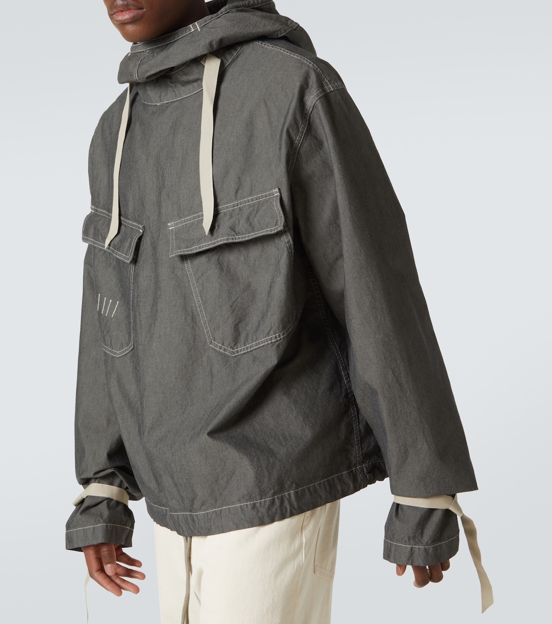 Felpa in cotone con cappuccio | Maison Margiela