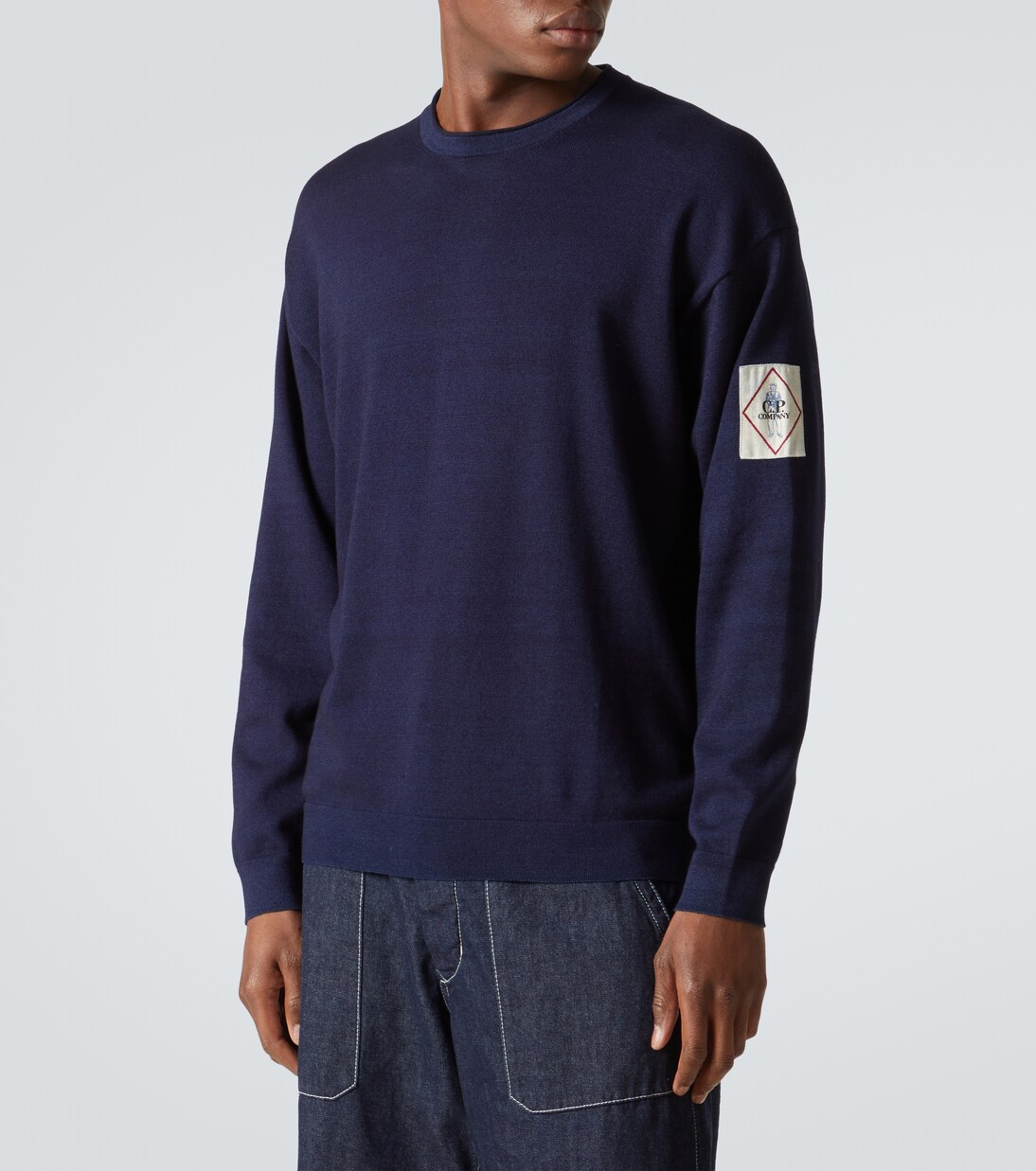 Pullover Indigo aus Baumwolle | C.P. Company