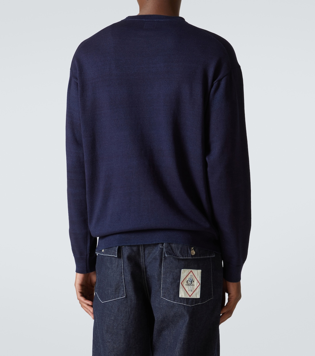 Pullover Indigo aus Baumwolle | C.P. Company