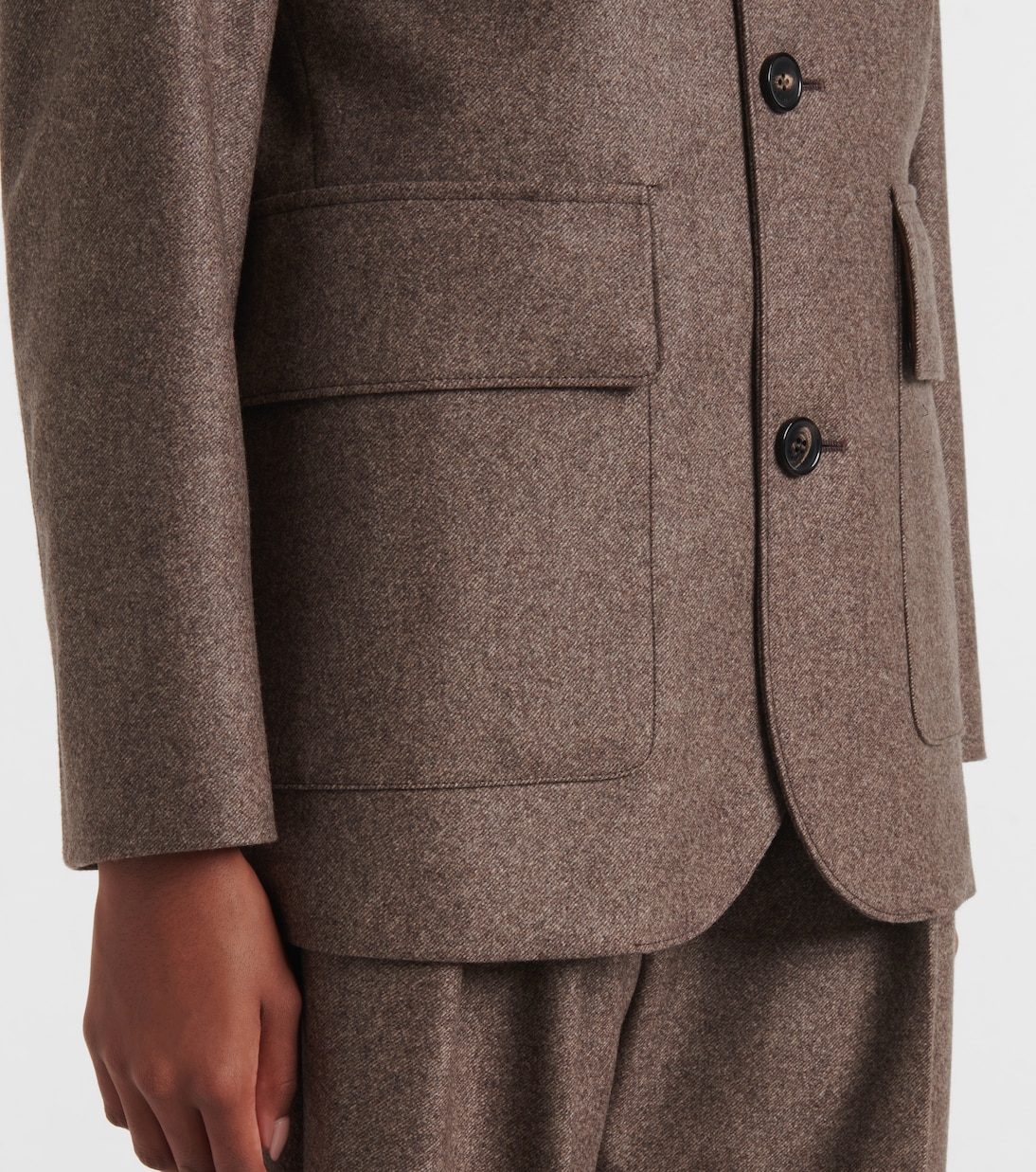 Wool and cashmere jacket | Loro Piana