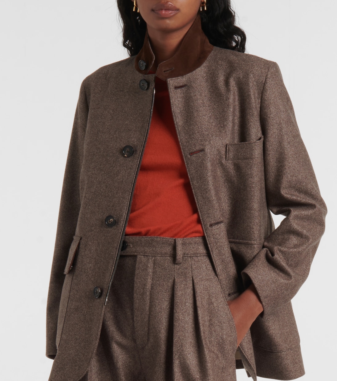 Wool and cashmere jacket | Loro Piana
