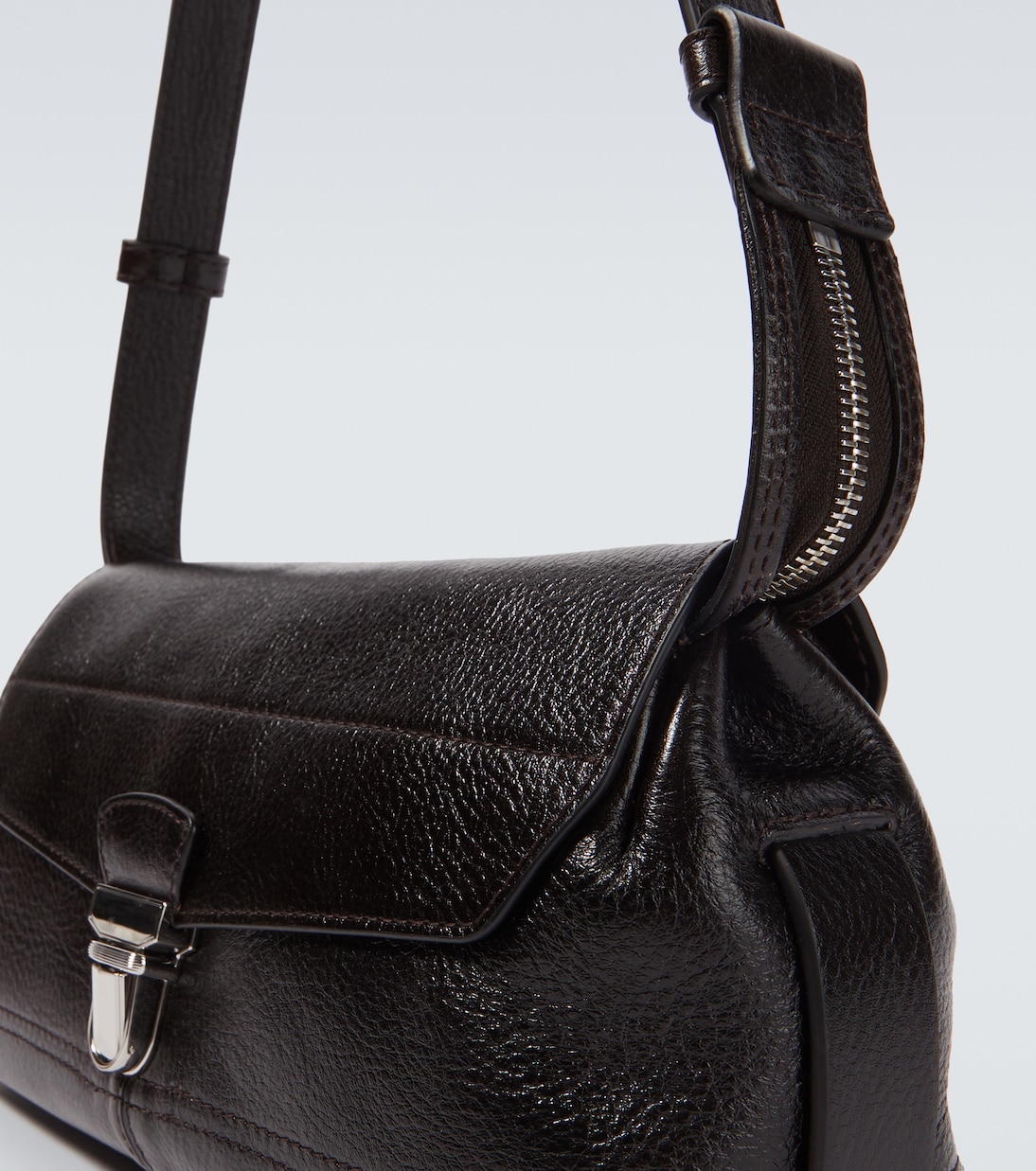 Sac à bandoulière Gear Small en cuir | Lemaire