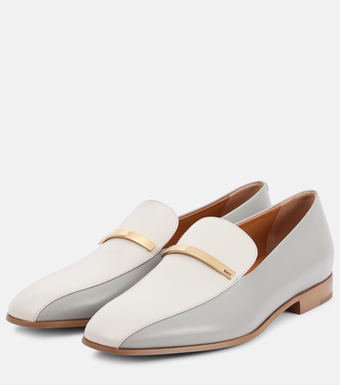 Scarpe in pelle italiane con dettagli a pannelli per un look giovane e moderno