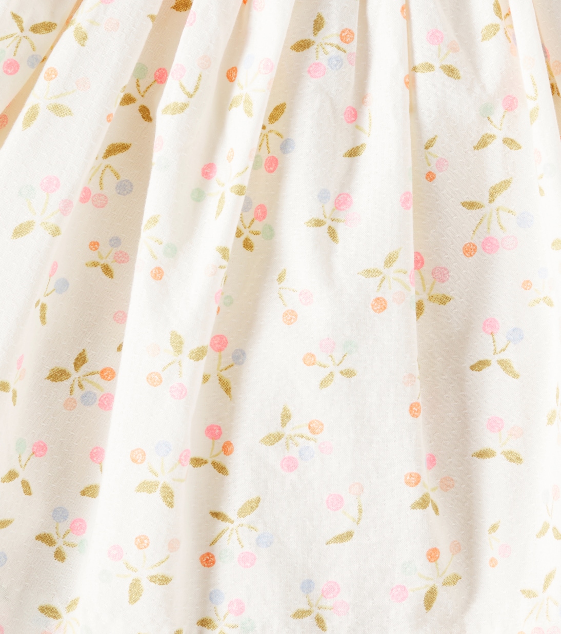 Gonna Suzon in cotone con stampa | Bonpoint