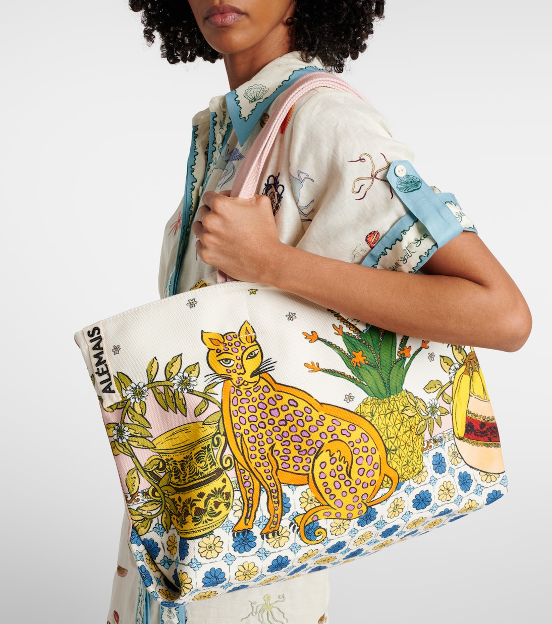 Borsa Hazel Large in canvas | Alémais