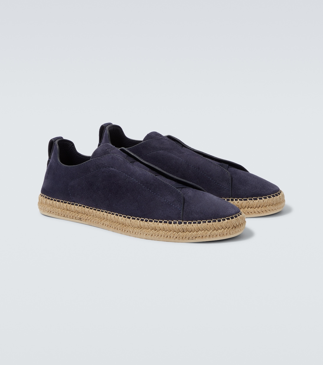 Espadrillas Triple Stitch in suede | Zegna