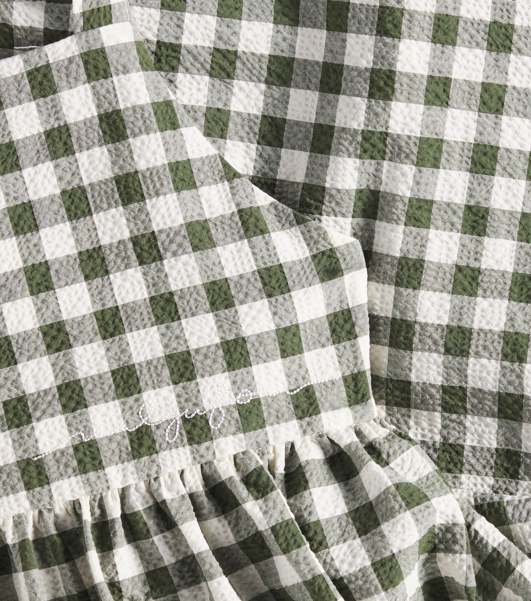 Abito in seersucker di misto cotone | Il Gufo