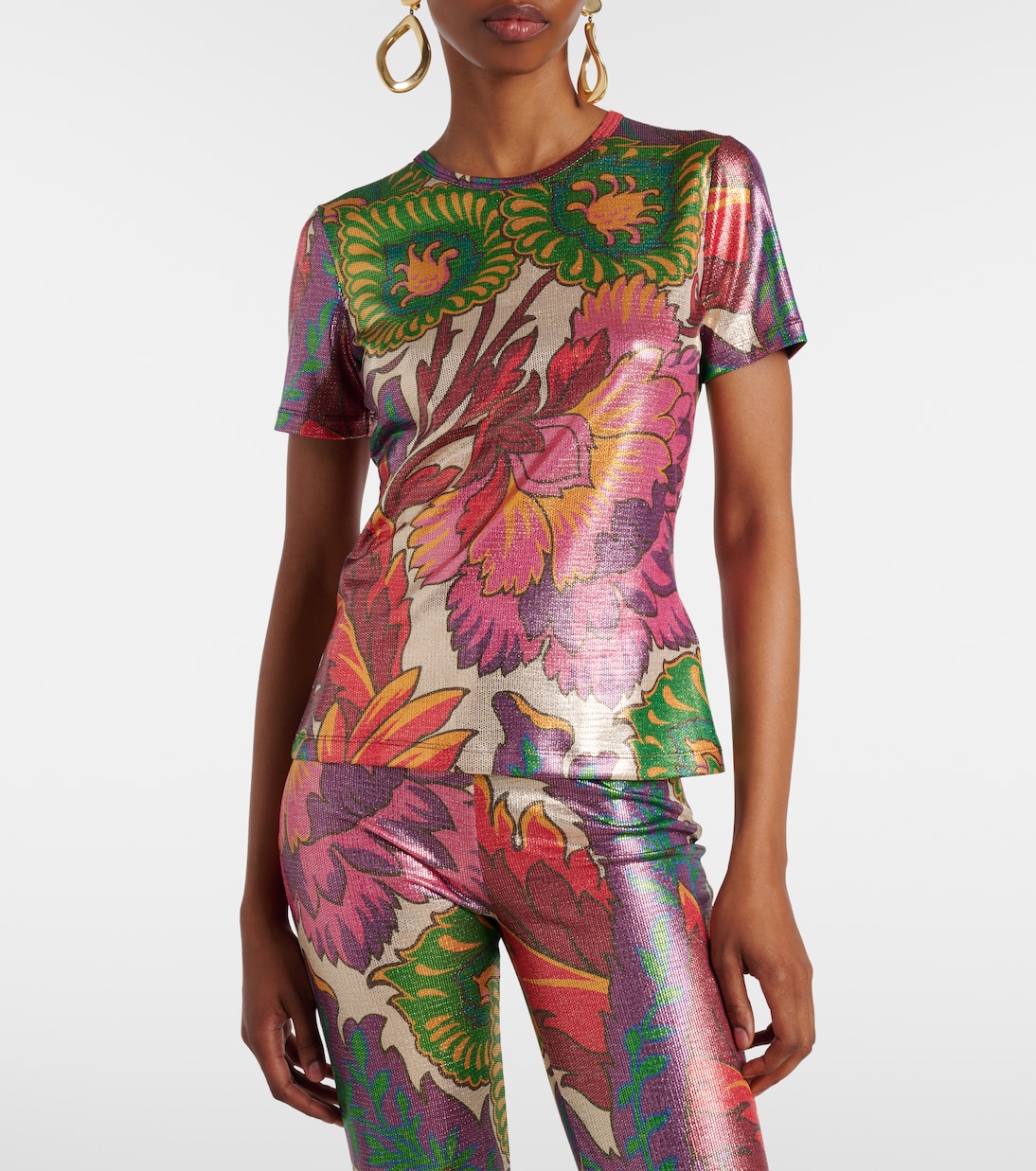 T-shirt à fleurs | Etro