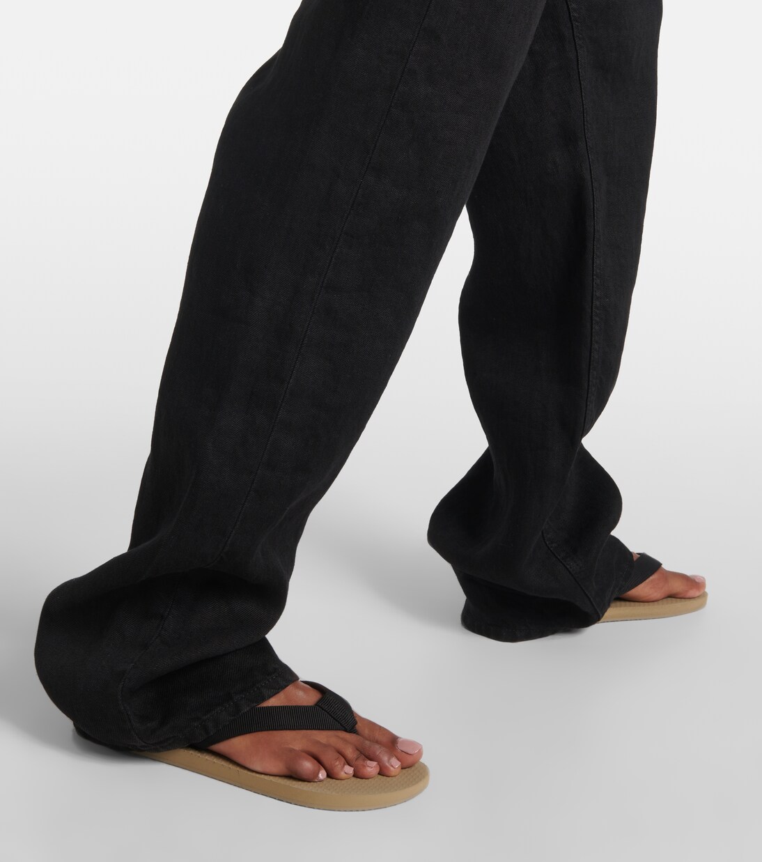 Jeans regular Tarley in lino | The Row