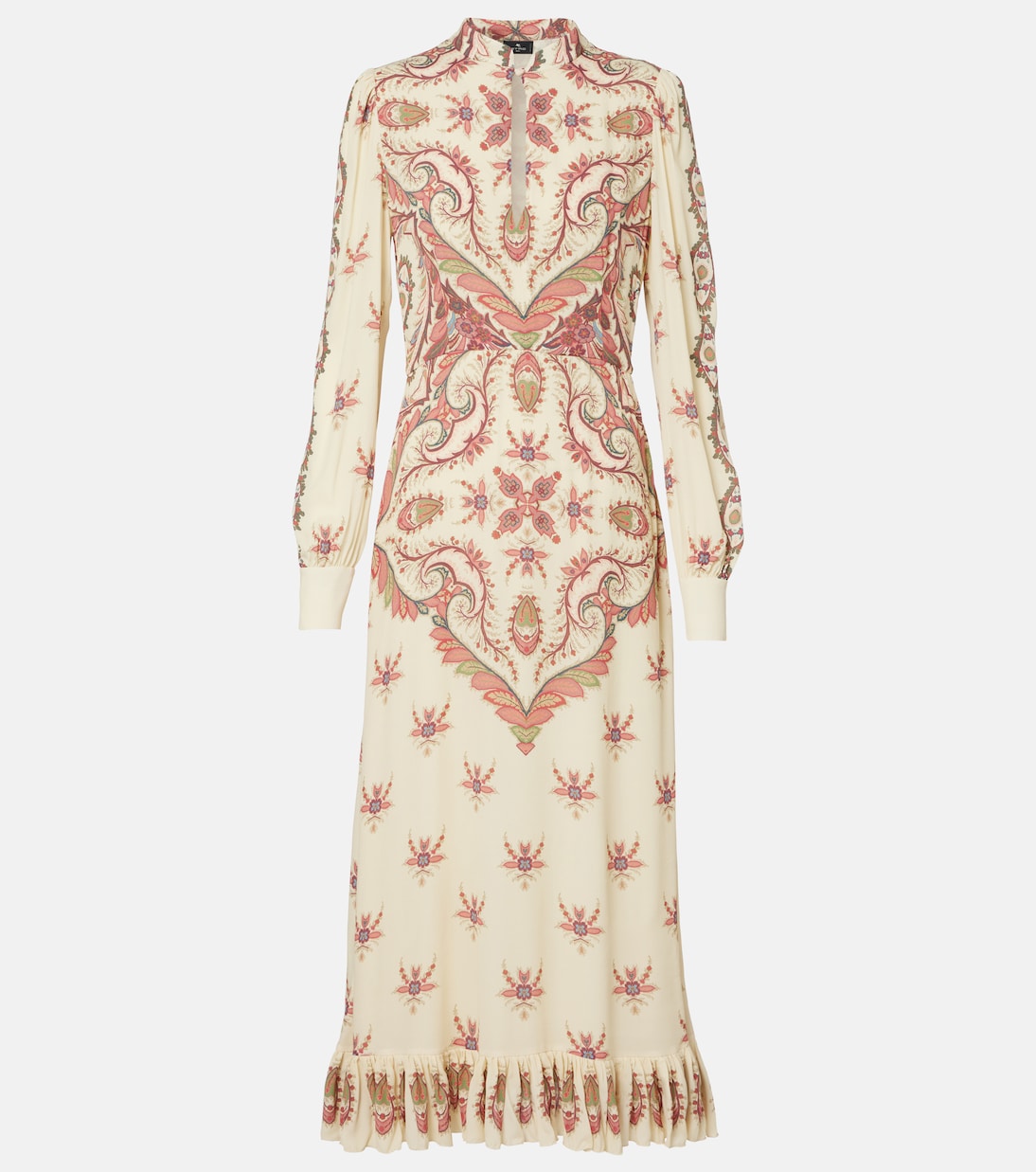 Cutout printed midi dress | Etro