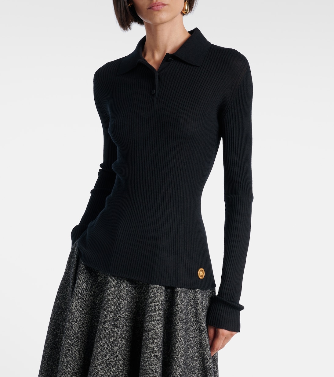 Cashmere polo sweater | Dolce&Gabbana