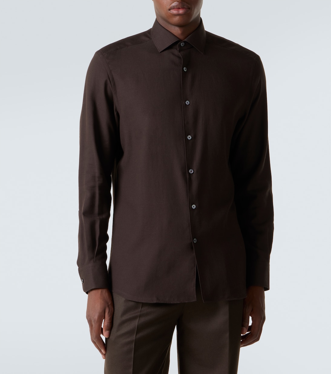 Hemd Cashco aus Baumwolle und Kaschmir | Zegna