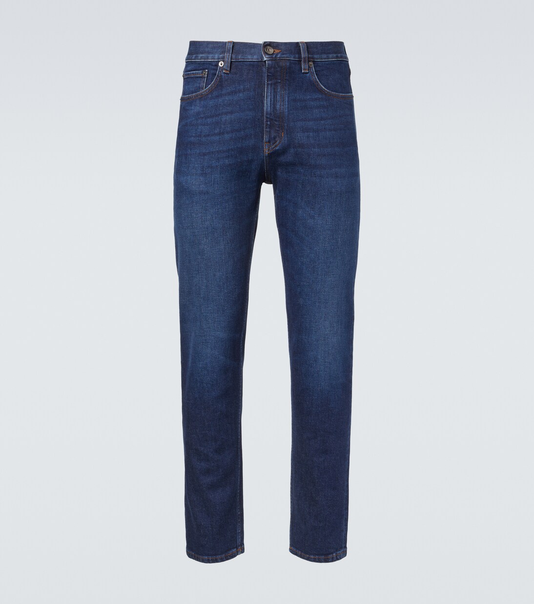 High-Rise Straight Jeans | Zegna